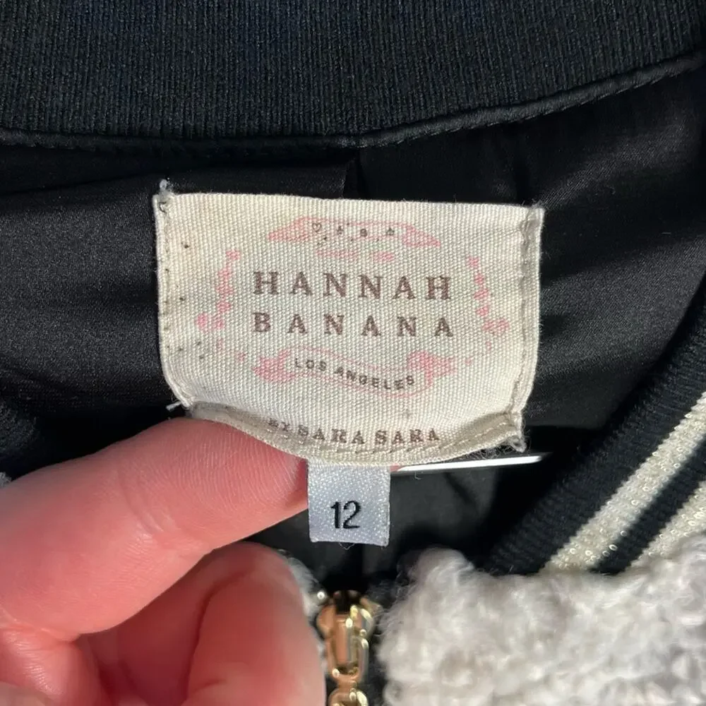 HANNAH BANANA Faux Fur Bomber 